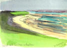 Deich mit Wolkenschatten, 2004